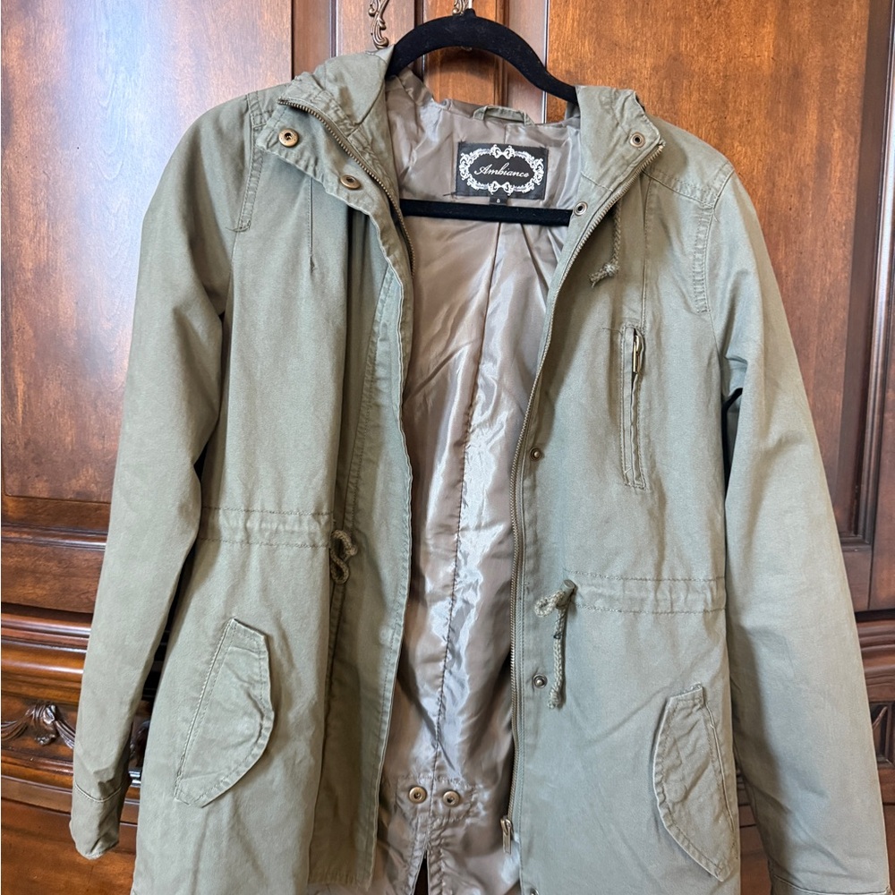 Ambiance Olive Green Jacket